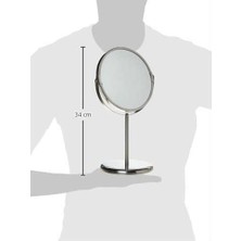 Ikea Trensum Büyüteçli Çift Taraflı Makyaj Ayna 34 cm Standart Renk Masa Üstü Kullanım İçin