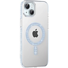 Lvsqvr Joko Apple Iphone 14 Move Taşlı Magsafe Kapak - Mavi