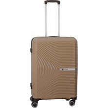 Mçs Orta Boy Kırılmaz Silikon Seyahat Valizi Bavulu V374