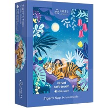 Vardem Oyuncak PUZZLE-37424 Tigers Nap Kaplan 500 Parça Çocuk Puzzle