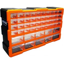 MiraLive 50Lİ Mega 10BYK+40KÇK Monoblok Drawer Çekmece Seti 62X15.7X36CM (K95)