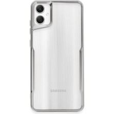 SHC4200 Galaxy A05 Kılıf Boyi Silikon Kapak - Gümüş