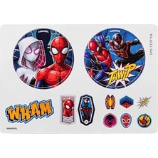 Spıderman Kablolu Kulaklık Çocuk Kulaklığı Lisanslı Hediye Stıckerlı MV-6513-SM3