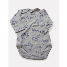 Bulut Anne ve Çocuk Uzun Kollu Çıtçıtlı Body %100 Pamuklu Desenli /renkli Erkek ve Kız Bebek Unisex Tasarım Çıtçıtlı Yaka