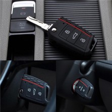 Ufak Tefek Şeyler Golf 7 Anahtar Kabı Koruyucu Silikon Kılıf 3 Tuş,polo Kumanda Koruyucu