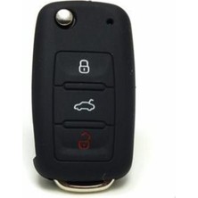 Ufak Tefek Şeyler Vw Jetta Golf Passat Polo Caddy Tiguan Silikon Anahtar Kılıfı