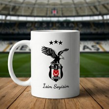 İmge Baskı Isme Özel Beşiktaş Taraftar Kupa Bardak