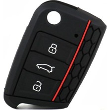 Ufak Tefek Şeyler Volkswagen Yeni Polo Tiguan Golf 7 Gtı Seat Silikon Anahtar Kılıf