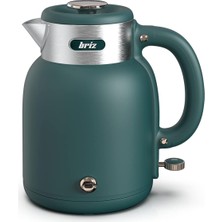 Hepta Collection Briz BR1040 Retro Yeşil Su Isıtıcı Çelik Kettle