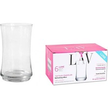 Hepta Collection Lav Lune 6'lı Meşrubat Bardağı