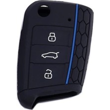 Ufak Tefek Şeyler Volkswagen Yeni Polo Uyumlu Silikon Anahtar Kılıfı