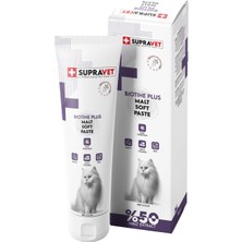 Hepta Collection Supravet Biotine Plus Kediler Için Tüy Sağlığı Güçlendirici Malt Paste 100 gr