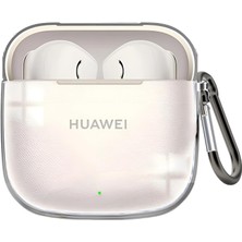 Hepta Collection Freebuds Se 3 Için Şeffaf Kulaklık Kılıfı Darbeye Çizilmeye ve Sararmaya Karşı Dirençli Parmak Izi T