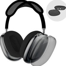 Hepta Collection Airpods Ile Uyumlu Koruyucu Silikon Koruma Kılıfı (Füme)
