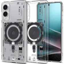 Hepta Collection Galaxy S25 Edge ile Uyumlu Ince Kılıf Ultra Hybrid Sararma Karşıtı Duraclear Hava Kanalı Teknolojisi