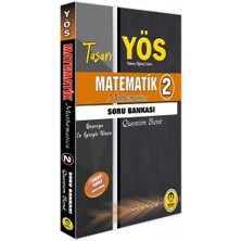 SHC4200 Tasarı Yös Matematik 2 Soru Bankası (Yeni)