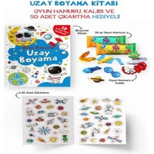 SHC4200 Uzay Boyama Kitabı - Oyun Hamurlu - 3 Yaş +