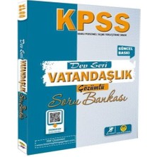 SHC4200 Tasarı Yayınları Kpss Vatandaşlık Dev Seri Soru Bankası