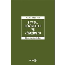 SHC4200 Siyasal Düşünceler ve Yönetimler