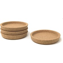 Hepta Collection 365+ Kupa, Bardak, Fincan Altlığı Derin OLUKLU(10CM) Masa Yüzeyini Korur,takı Kasesi 4 Adet