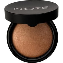 Hepta Collection Baked Blusher 01 Pleasure Işıltılı Fırınlanmış Toz Allık