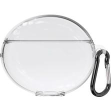 Hepta Collection Enco Air 2 ile Uyumlu Kılıf Transparent Soft Enco Air 2 ile Uyumlu Ineffable Şeffaf