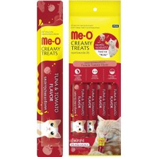 Hepta Collection Me-O Creamy Treat Ton Balığı & Domates, 15 gr x 4