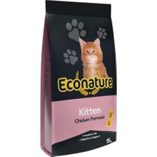 Hepta Collection Econature Plus Tavuklu Yavru Kedi Maması 15 kg