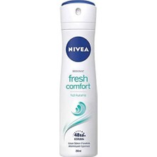 Hepta Collection Kadın Sprey Deodorant Fresh Comfort 150 Ml, 48 Saat Deodorant Koruması, Alüminyum Içermez
