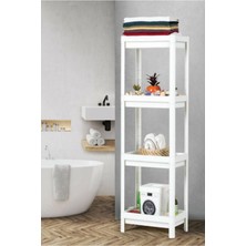 SHC4200 Shelf 3 Katlı Raf Ünitesi - Mutfak - Banyo Depolama Rafı