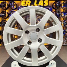 R1 Jant 4 Adet R1-272 6,5*15 4*108 ET20 65,1 Sılver Jant (Takım)