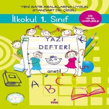 SHC4200 1. Sınıf Yazı Defteri Standart Dik Çizgili - Büyük Boy