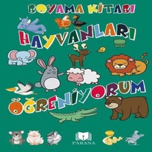 SHC4200 Hayvanları Öğreniyorum - Boyama Kitabı