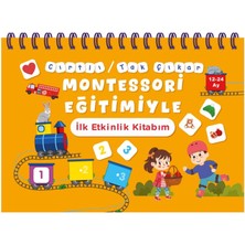 SHC4200 Cırtlı / Tak Çıkar Montessori Eğitimiyle Ilk Etkinlik Kitabım