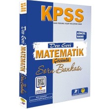 SHC4200 Tasarı Yayınları Kpss Dev Seri Matematik Soru Bankası