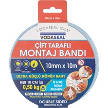 Çift Taraflı Montaj Bandı, 10MMX10MT