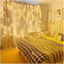 Pazarcan 8 Fonksiyonlu Uzaktan Kumandalı Peri Perde LED - 3x3 Metre Günışığı