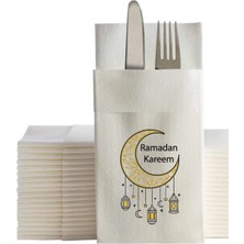 NapkinStore Ramadan Kareem Airlaid Napkin 12 Pcs