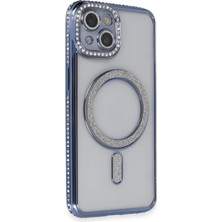 Pazarcan Iphone 14 Kılıf Joke Simli Magneticsafe Kılıf -