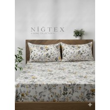 Niğtex Battal Boy Lastikli Çarşaf Seti 180X200 cm +2 Yastık Kılıfı