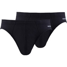 Blackspade Erkek Slip Külot 2'li Paket Loose Fit 9627 - Siyah