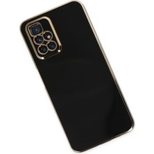 Pazarcan Redmi 10 2022 Kılıf Volet Silikon - Siyah