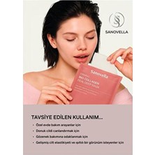 Sanovella Bio - Collagen Real Deep, Şeffaflaşan, Nemlendiren, Gözenek Küçülten, Kore Yüz Maskesi