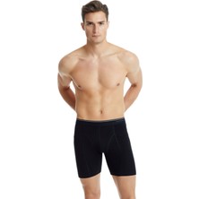 Blackspade Erkek Retro Pamuk Elastan Boxer 9216 - Siyah