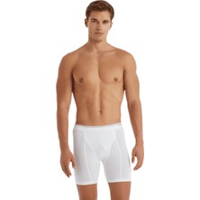 Blackspade Erkek Retro Pamuk Elastan Boxer 9216 - Beyaz