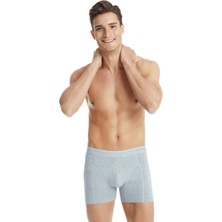 Blackspade Erkek Pamuk Elastan Boxer Tender Cotton 9233 - Gri Melanj