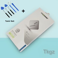 Tkgz - Xiaomi Redmi Note 10 5g - Bn 5A - Pil Batarya Sıfır Güçlendirilmiş - Realpower + Tamir Seti