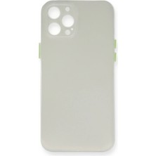 Pazarcan Iphone 12 Kılıf Pp Ince Kapak - Beyaz