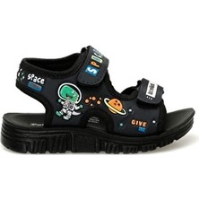 Polaris ASTRO.P4FX Lacivert Erkek Çocuk Sandalet PVC Malzeme ile Düz Topuk Tasarımı