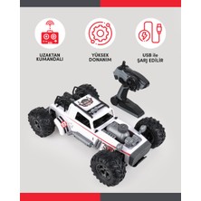 Let's Be Child 2.4 Ghz Yüksek Hızlı Truck Araba 4 Ch Usb Şarjlı Beyaz